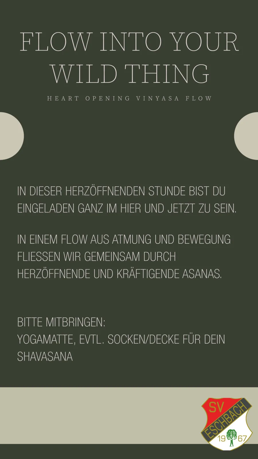 Yoga Workshop